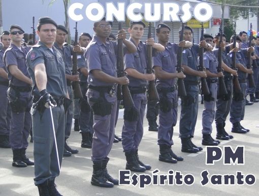 Apostilas para concurso de oficiais da PM do Espírito Santo.